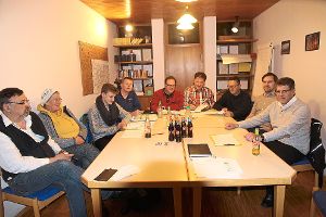 Die Dornhaner Vereinsvertreter planen das Stadtfest. Foto: Steinmetz