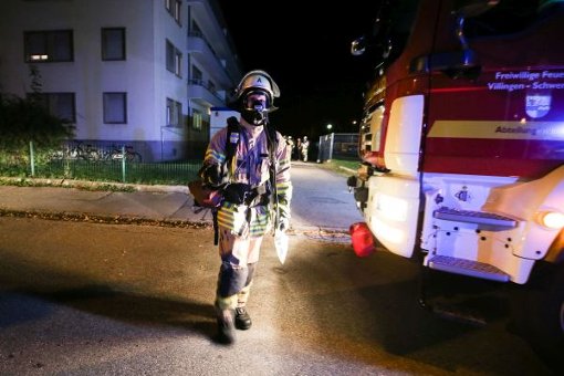 Am Mittwochabend hat die Feuerwehr Villingen die Erstaufnahmeeinrichtung in der Kirnacher Straße evakuiert. Eine Mitarbeiterin hat Gasgeruch wahrgenommen. Foto: Eich