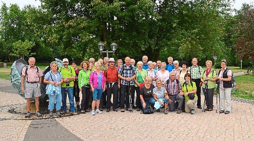 Die Haiterbacher Wanderer genossen ihre Tour in der Pfalz. Foto: SWV Foto: Schwarzwälder-Bote