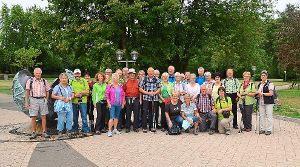 Die Haiterbacher Wanderer genossen ihre Tour in der Pfalz. Foto: SWV Foto: Schwarzwälder-Bote