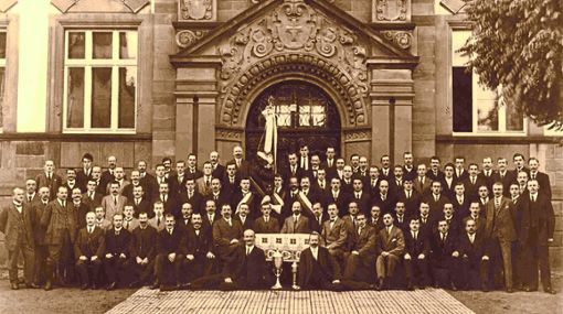 Der Chor des MGV Sängerbund kennt im Jahr 1922 noch keine Personalsorgen.  Foto: Archiv Foto: Schwarzwälder Bote
