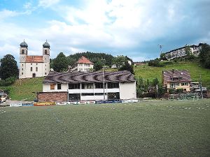 Der Kunstrasenplatz des SV Schapbach könnte noch in diesem Jahr saniert werden.  Foto: Jehle