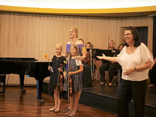 Auch die Jüngsten des Ensembles wurden für ihre herausragenden Leistungen geehrt.   Foto: Irion Foto: Schwarzwälder Bote