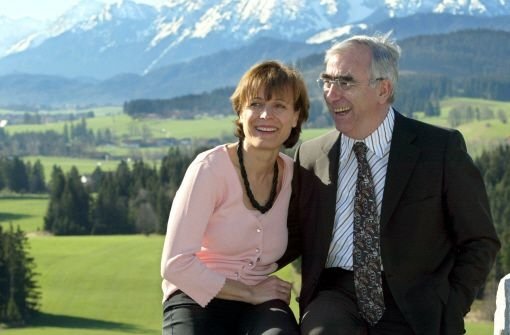 Ex-Bundesfinanzminister Theo Waigel und seine Frau Irene Epple-Waigel. Foto: dpa