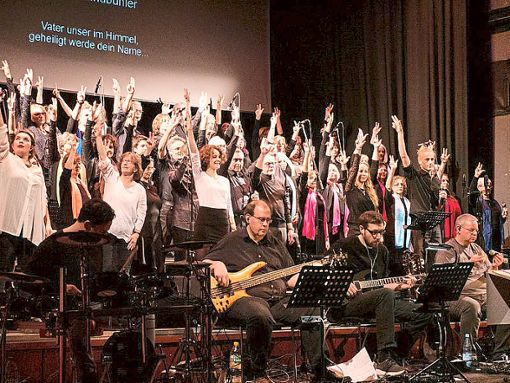 Zwei Konzerte geben der Projektchor Carmeleons Plus und die Band Joyful Noise am Wochenende.   Foto: Charmeleons Plus Foto: Schwarzwälder Bote