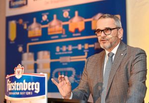 Fürstenberg-Geschäftsführer Georg Schwende hat rechtzeitig auf die Gefahren durch das Coronavirus reagiert. Foto: Fürstenberg Brauerei