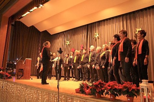 Musikalisch anspruchsvoll und sehr überzeugend war der Auftritt der Chorgemeinschaft Nußbach. Foto: Hübner Foto: Schwarzwälder-Bote