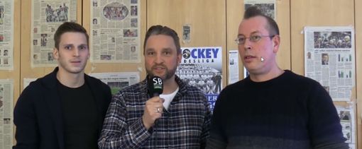 Reporter im Schlagabtausch: Unsere Eishockey-Experten Kevin Schuon (links) und Gunter Wiedemann (rechts) Foto: Campos