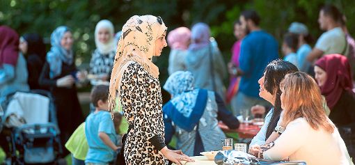Das Fest zum Ende des Ramadan wird  im Rahmen von Use Your Summer begangen.  Foto: Schmidt Foto: Schwarzwälder-Bote