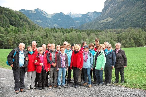 Der Weilstetter Albverein war drei Tage lang im  Bregenzer Wald unterwegs.  Foto: Privat Foto: Schwarzwälder-Bote
