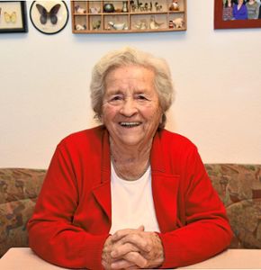 Für Maria Matteis in Hörschweiler runden sich heute neun Lebensjahrzehnte. Foto: Maier Foto: Schwarzwälder Bote