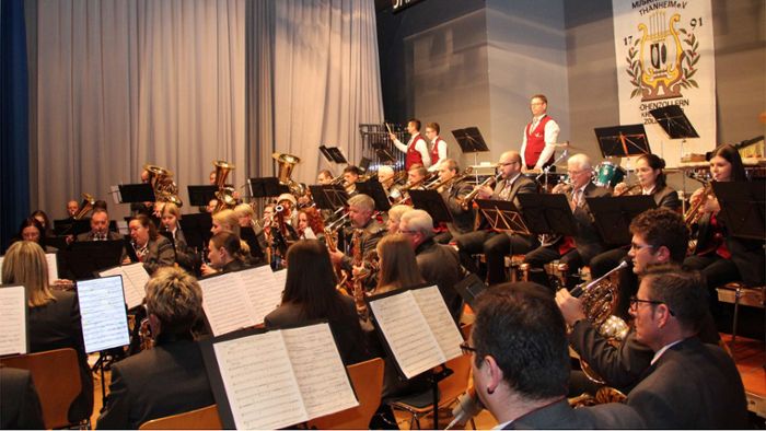 Musikkapelle Thanheim spielt Konzerte