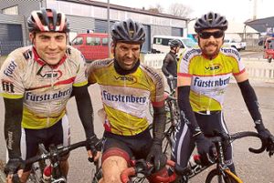 Haben alles gegeben: die RSC-Fahrer Benjamin Premiati, Valentin Kegreiß und Thomas Breuss (von links).  Foto: Müller Foto: Schwarzwälder Bote