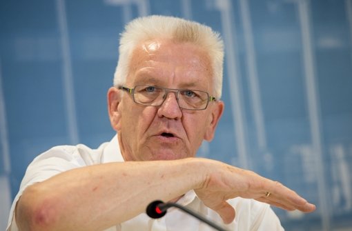 Der Bund soll 10.000 Euro pro Flüchtling übernehmen, fordert Baden-Württembergs Ministerpräsident Kretschmann. Foto: dpa