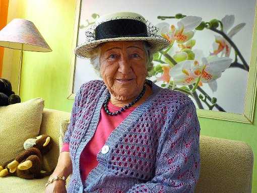 Hermine Raible feierte gestern ihren 85. Geburtstag. Foto: Dold Foto: Schwarzwälder-Bote