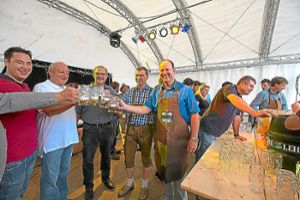 Wie schon 2014 (Bild), so wird auch das Stadtfest 2019 mit einem Fassanstich eröffnet werden. Foto: Archiv Foto: Schwarzwälder Bote