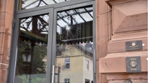 Auch Villa Junghans in Schramberg beschädigt