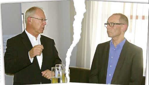 Kaspar Pfister (links) und Harry Ebert. Foto: Rapthel-Kieser/Montage: Hürster