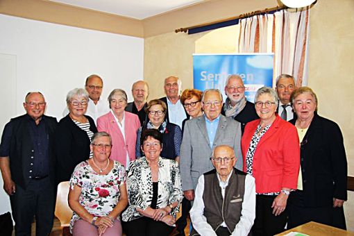 Der Vorstand der Seniorenunion Württemberg-Hohenzollern hat sich neu formiert. Foto: Gauggel Foto: Schwarzwälder Bote