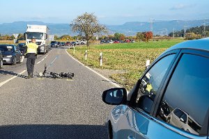 Bei dem Unfall wurde der Fahrradfahrer schwer verletzt.  Foto: SDMG