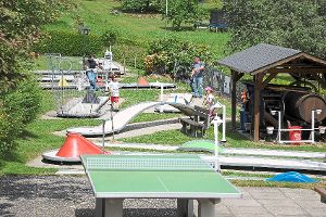 Die Minigolf-Saison in Salzstetten startet am 1. Mai. Die Freizeitanlage ist ein beliebter Treff für Jung und Alt. Archiv-Foto: Maier Foto: Schwarzwälder-Bote