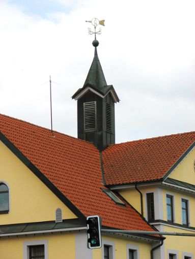 Ein vertrauter Anblick: Das Veitsglöckle auf dem Rathaus. Foto: Pfister Foto: Schwarzwälder Bote