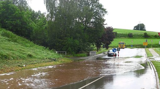 Heftige Regenfälle richteten in Waldachtal am Dienstag, 12. Juni,  Chaos und Zerstörung an.  Archiv-Foto: Schülke Foto: Schwarzwälder Bote