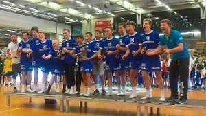 Grund zum Jubeln hatte die C-Jugend der JSG Balingen-Weilstetten nach dem Pokalgewinn in Göppingen.  Foto: Pawelka