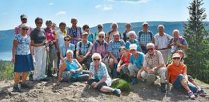 Die Teilnehmer vom SWV haben den Schluchsee erwandert. Foto: Schwarzwaldverein Foto: Schwarzwälder Bote