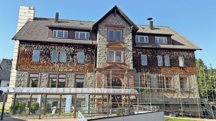 Umbau des alten Schulhauses in Schonach hat begonnen