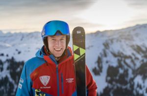 Simon Rebmann ist Skischulleiter aus Leidenschaft und liebt es, junge Menschen für den Schneesport zu begeistern. Foto: Rebmann
