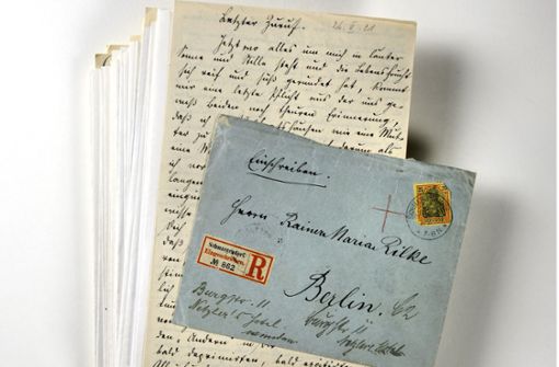 Briefe von Lou Andreas-Salomé an Rilke Foto: DLA Marbach
