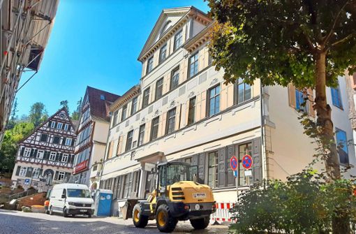 Die Sanierung des Hermann-Hesse-Museums im Haus Schüz verzögert sich massiv. Foto: Klormann