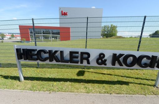 Steht Heckler & Koch vor der Pleite? Die Zukunft des Oberndorfer Waffenherstellers steht wegen seiner hohen Schulden offenbar auf der Kippe. Zum Artikel  Foto: dpa