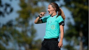 Theresa Hug pfeift Spiele in der 2. Bundesliga der Frauen und in der Verbandsliga der Männer. Foto: Eibner/Memmler