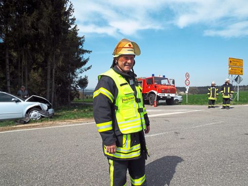 Hans Schenk scheidet heute aus dem aktiven Feuerwehrdienst aus. Archivfoto: Schnurr Foto: Schwarzwälder Bote