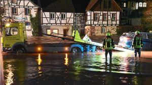 In Schiltach musste die Feuerwehr kurz vor Heiligabend zu einem Hochwasser-Einsatz ausrücken. Foto: Wegner