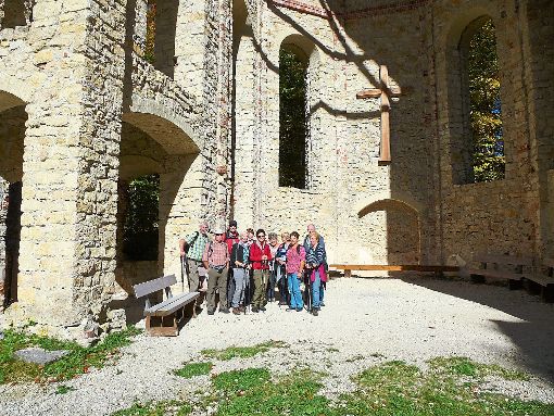 Die Heiligenzimmerner Wandergruppe ist im Donautal unterwegs gewesen. Foto: Stehle Foto: Schwarzwälder-Bote