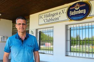 Noch in diesem Jahr wird das Clubheim des FC Hüfingen grundlegend saniert. Bereits im Oktober soll es losgehen, sagt Karl Fritschi, Vorsitzender des Vereins. Foto: Simon Foto: Schwarzwälder Bote