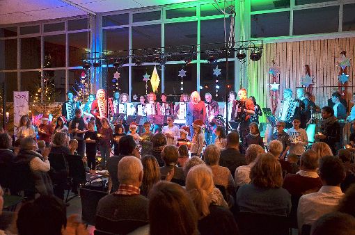 Beim Konzert Dezemberträume zeigt vor allem der Nachwuchs des Akkordeonvereins,  was er kann.  Foto: Appel Foto: Schwarzwälder-Bote