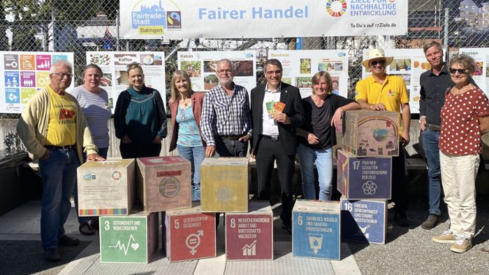 Balingen darf das Siegel „Fairtrade-Stadt“ weitere zwei Jahre führen