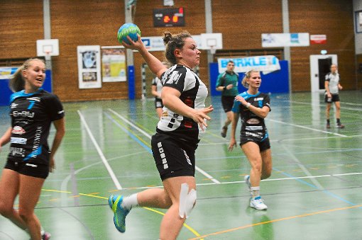 Noch einmal alles nach vorne werfen müssen die Handballerinnen der SG Freudenstadt/Baiersbronn. Foto: Fritsch Foto: Schwarzwälder-Bote