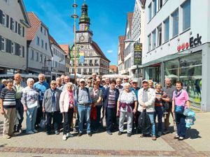 Einen Ausflug nach Kirchheim Teck unternahmen die Bosch-Rexroth-Rentner. Foto: Rentner Foto: Schwarzwälder Bote