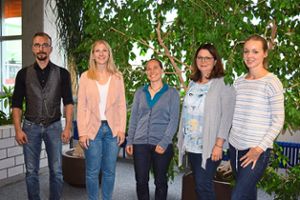 Neu im HSS-Kollegium  (von links):  Carlo Girrbach, Carolin Brünnle, Majella Vater, Nicole Löw und  Susanne Schrenk. Foto: Schwarzwälder Bote