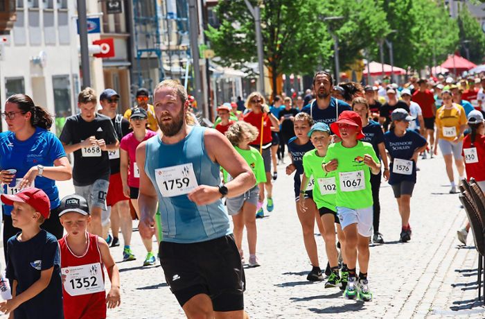 Stadtlauf Villingen: Läufer nehmen Sommerhitze in Kauf