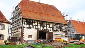 Kloster Kirchberg: Bauarbeiten gehen voran