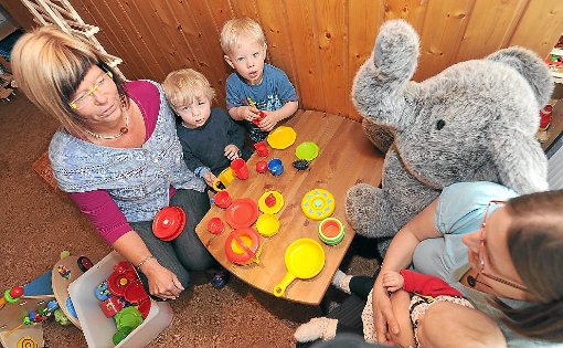 Bei der Kinderbetreuung in Deutschland werden auch Tagesmütter eingesetzt. Sie spielen gerade im Landkreis Calw eine besondere Rolle. Foto: Weißbrod