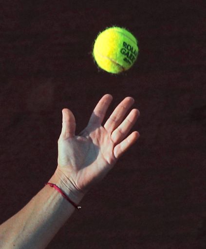Aufschlag für die Tennis- Jugend:   Foto: Ena Foto: Schwarzwälder Bote