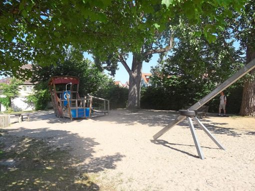 Der Deichelweiher Spielplatz soll so umgestaltet werden, dass es aussieht, als ob eine Galeere gestrandet wäre.  Foto: Jansen Foto: Schwarzwälder Bote