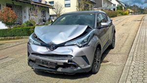 Am Auto von Sabine Tatu ist ein Schaden von rund 21 300 Euro entstanden. Foto: Tatu
